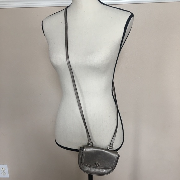 Coach Swing pack crossbody Metallic turnkey - Picture 2 of 5